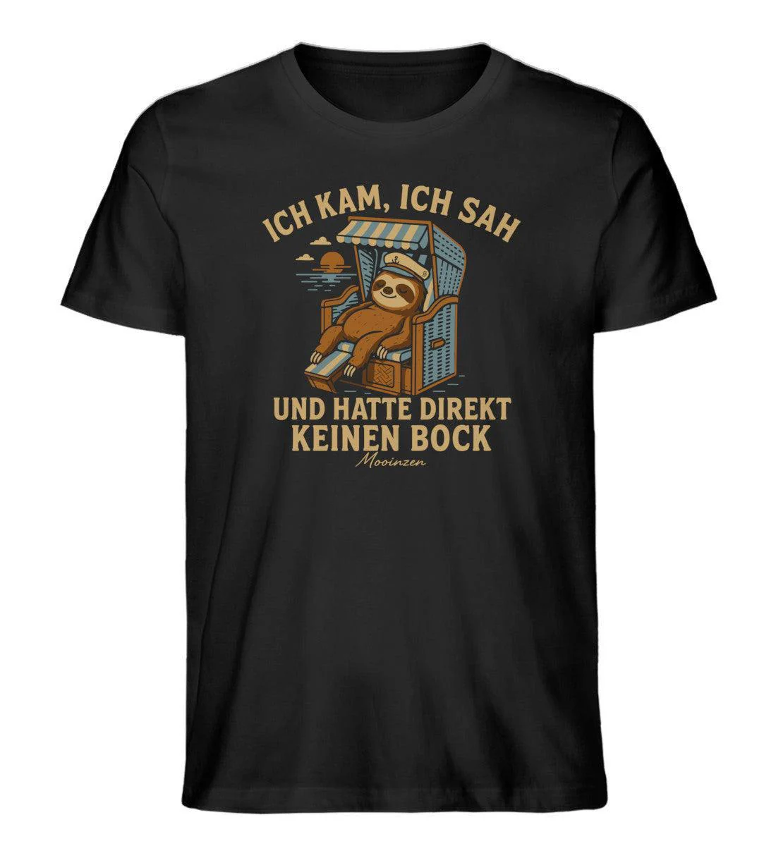 Ich kam, ich sah und hatte direkt keinen Bock · Herren Premium Bio T-Shirt