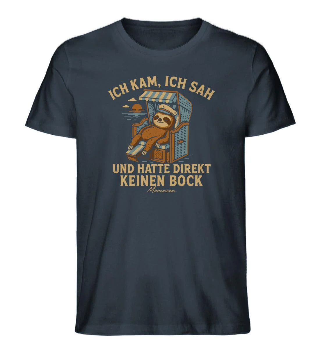 Ich kam, ich sah und hatte direkt keinen Bock · Herren Premium Bio T-Shirt - Image 4