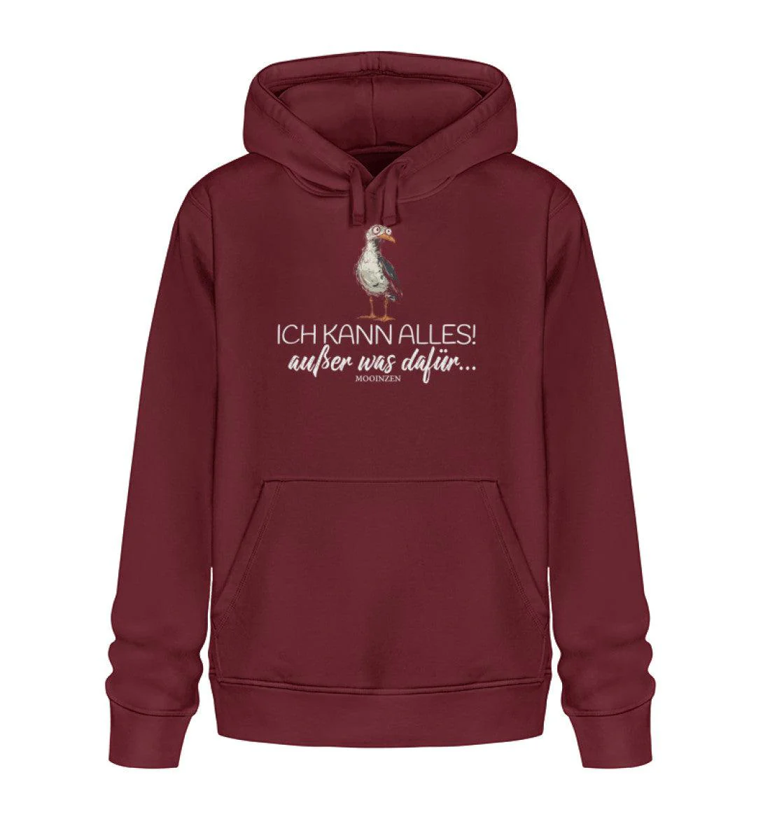 Ich kann alles! · Unisex Bio Hoodie - Image 3