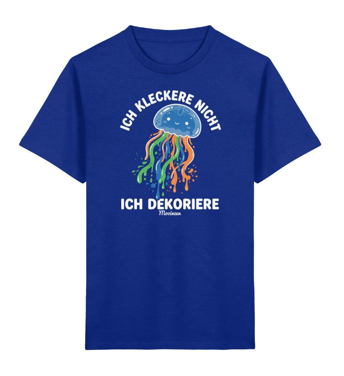 Ich kleckere nicht ich dekoriere · Kinder Premium Bio T-Shirt - Image 2