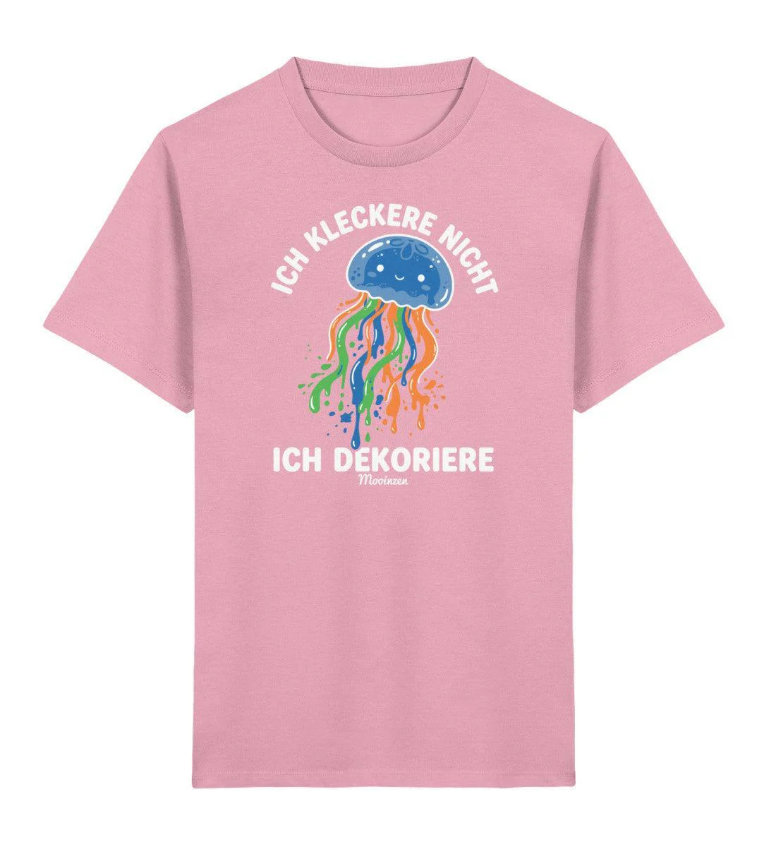 Ich kleckere nicht ich dekoriere · Kinder Premium Bio T-Shirt - Image 5