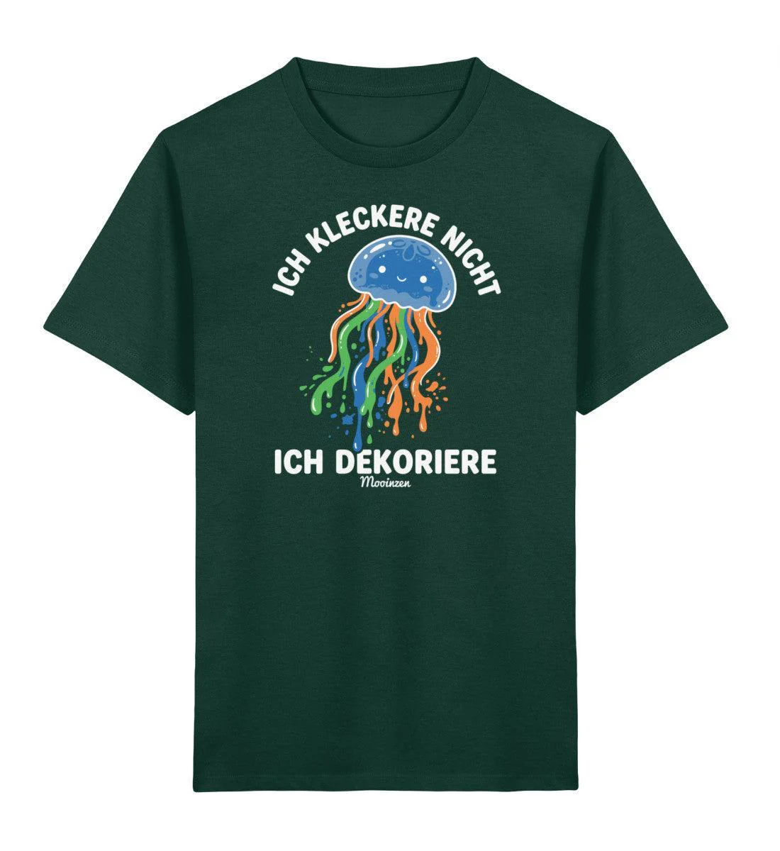 Ich kleckere nicht ich dekoriere · Kinder Premium Bio T-Shirt - Image 6