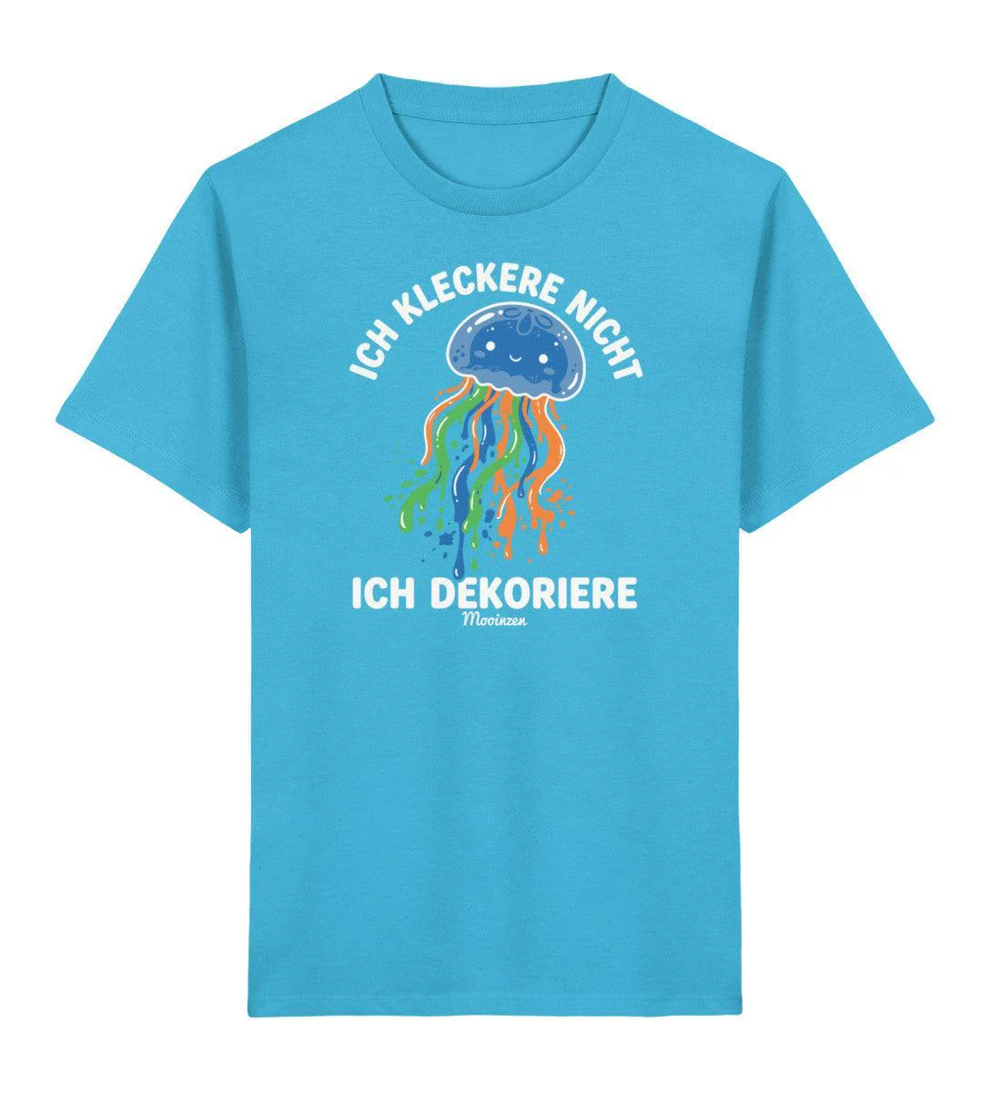 Ich kleckere nicht ich dekoriere · Kinder Premium Bio T-Shirt - Image 7