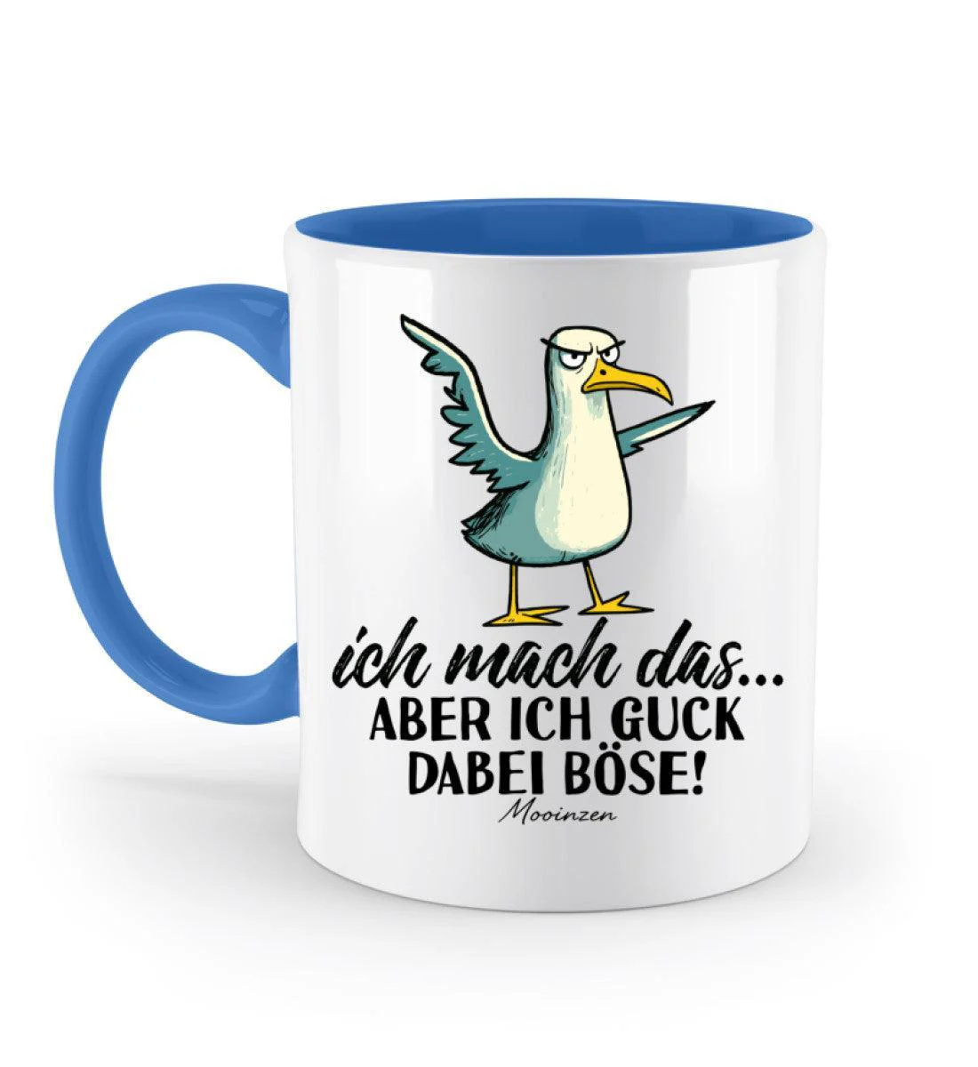 Ich mach das... guck aber böse · Keramiktasse Zweifarbig - Image 6