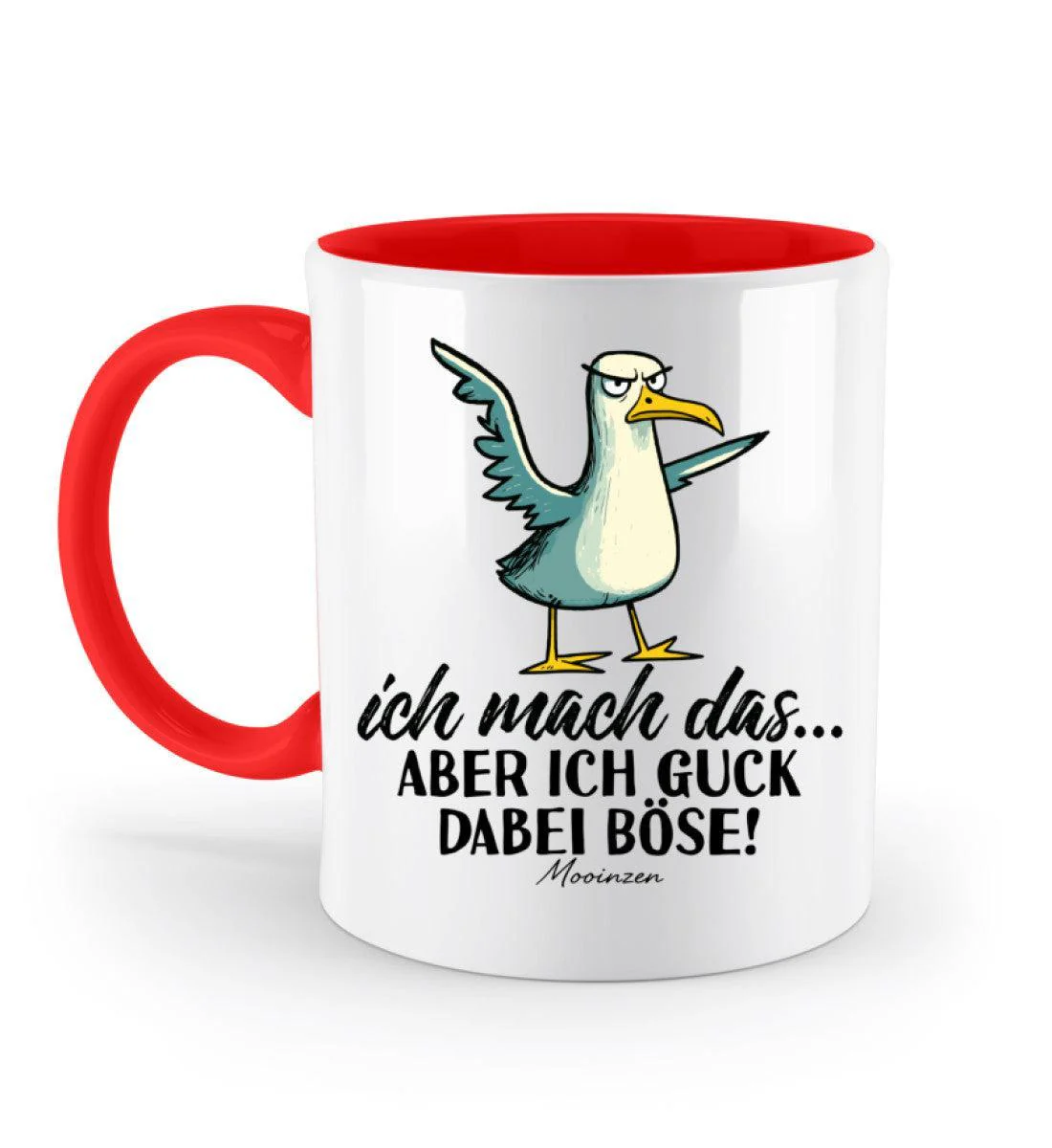 Ich mach das... guck aber böse · Keramiktasse Zweifarbig - Image 8