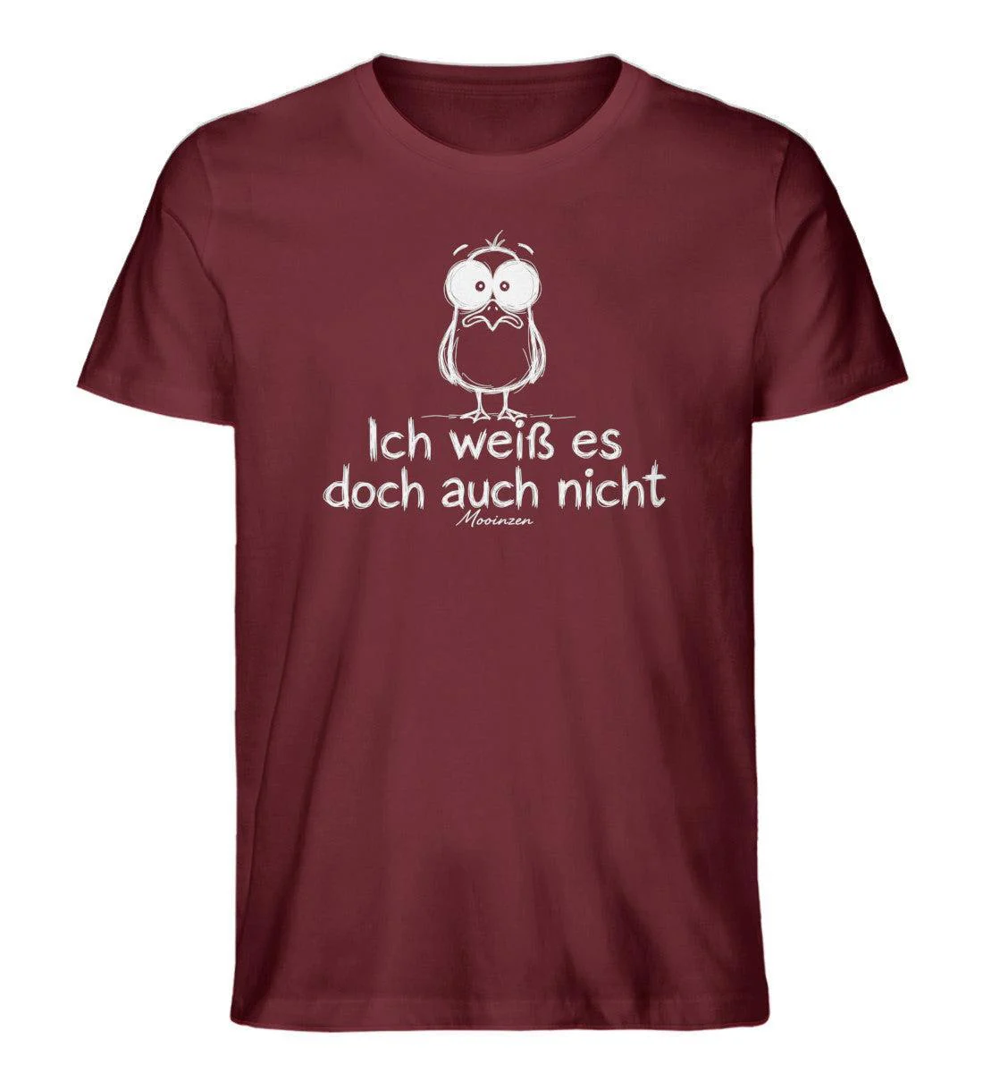 Ich weiß es doch auch nicht · Herren Premium Bio T-Shirt - Image 2