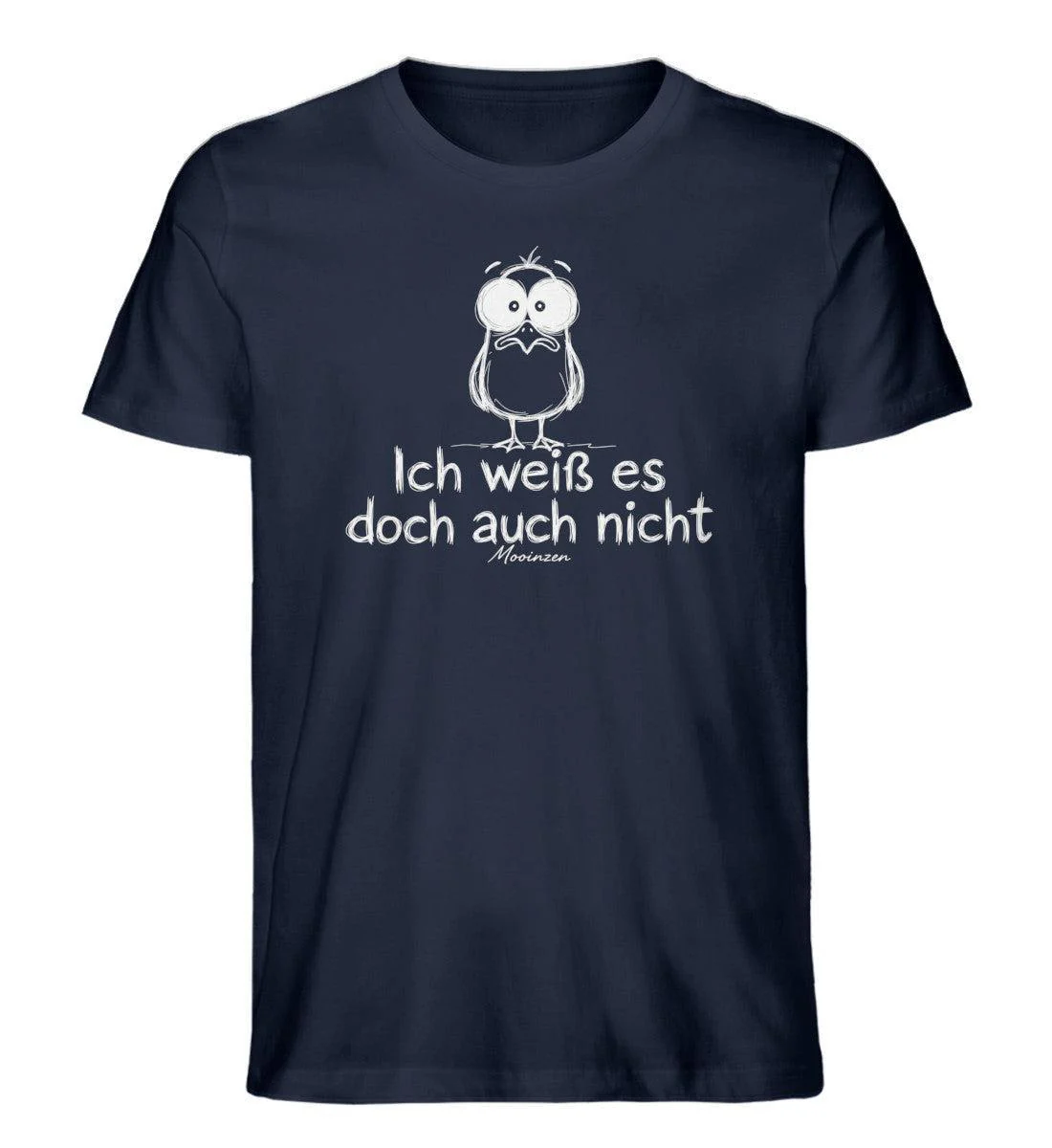 Ich weiß es doch auch nicht · Herren Premium Bio T-Shirt - Image 3