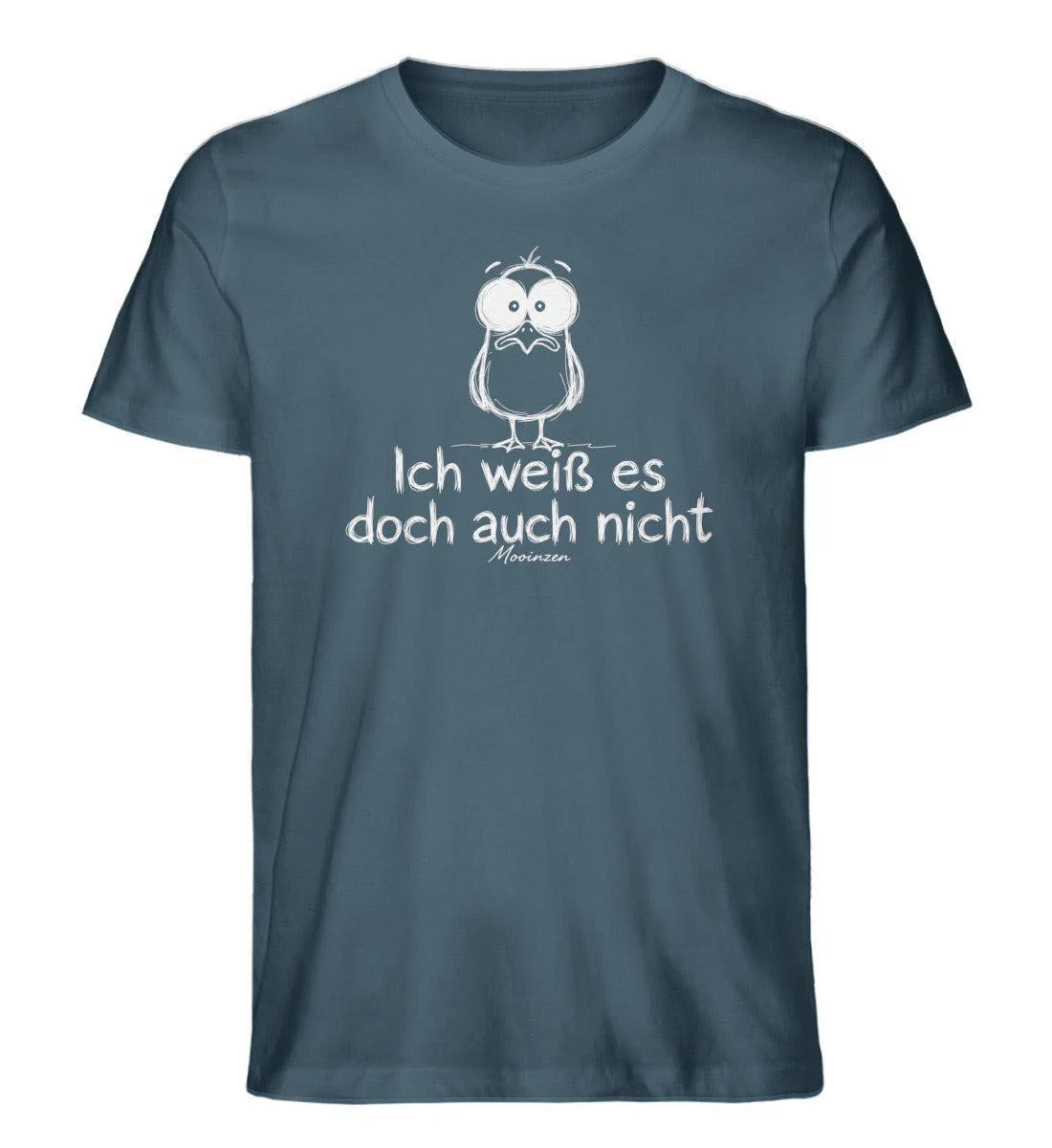 Ich weiß es doch auch nicht · Herren Premium Bio T-Shirt - Image 4