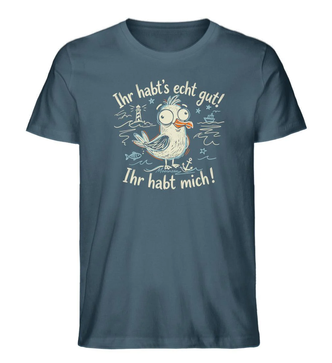 Ihr habt's echt gut! Ihr habt mich! · Herren Premium Bio T-Shirt - Image 3