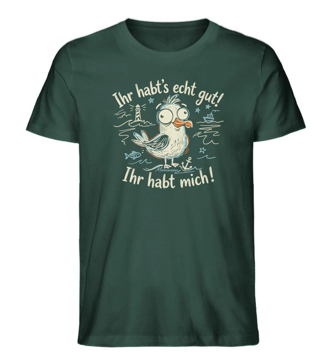 Ihr habt's echt gut! Ihr habt mich! · Herren Premium Bio T-Shirt - Image 4