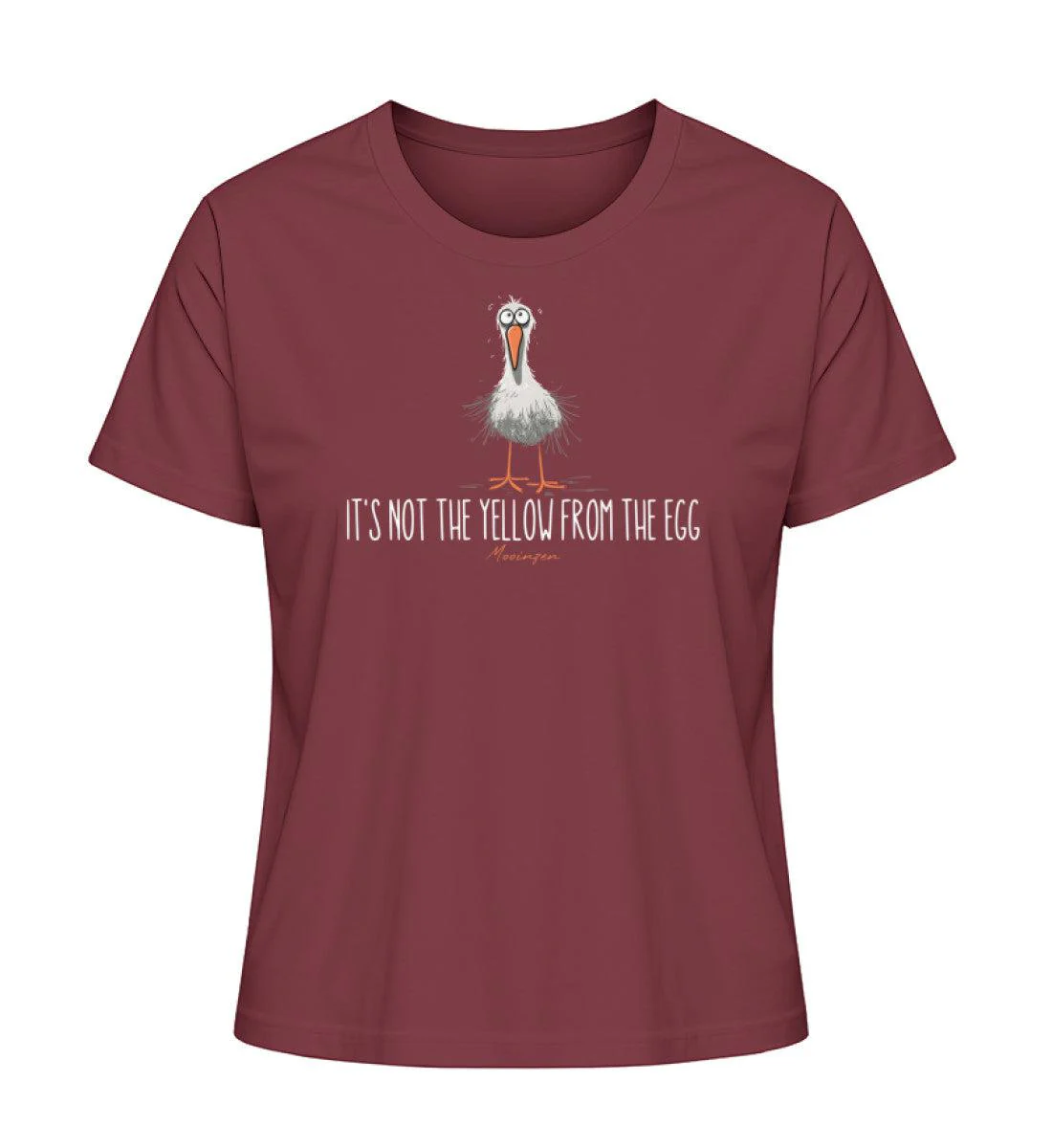 Its not the Yellow from the Egg! · Damen Premium Bio T-Shirt 2.0 - Image 5