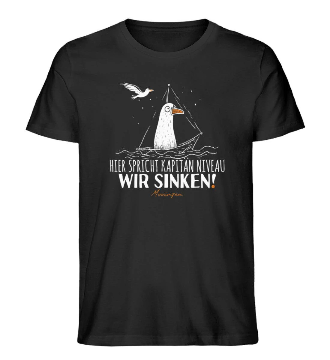 Kapitän Niveau wir sinken · Herren Premium Bio T-Shirt