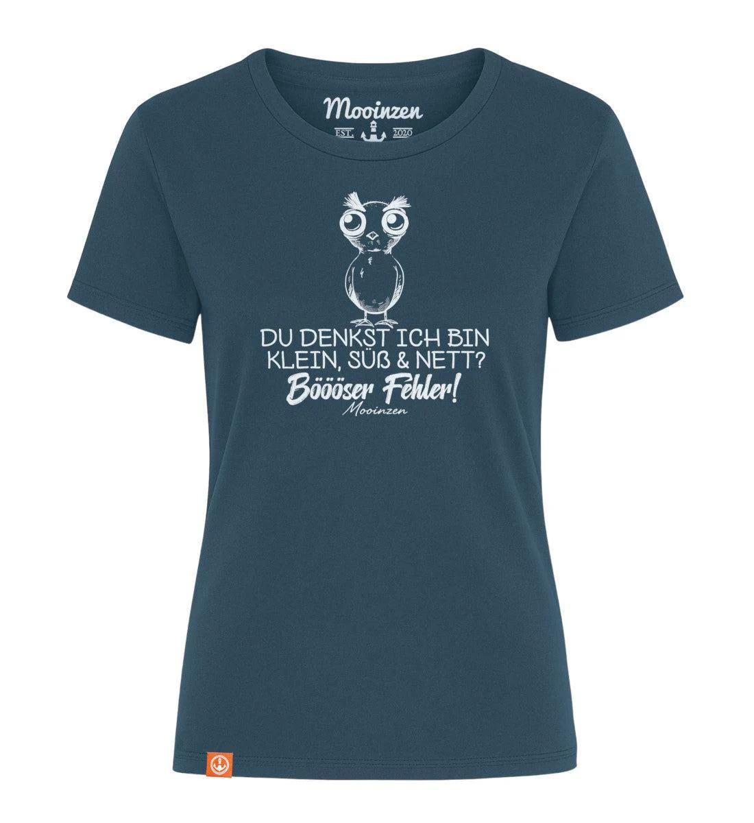 Klein, süß & nett böööser Fehler · Damen Premium Signature Bio T-Shirt - Image 3