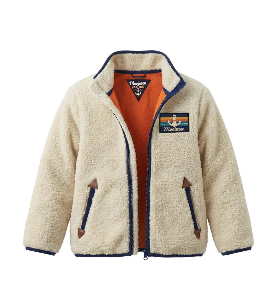 Klettwatt Patch · Kinder Premium Sherpa Jacke - Image 5