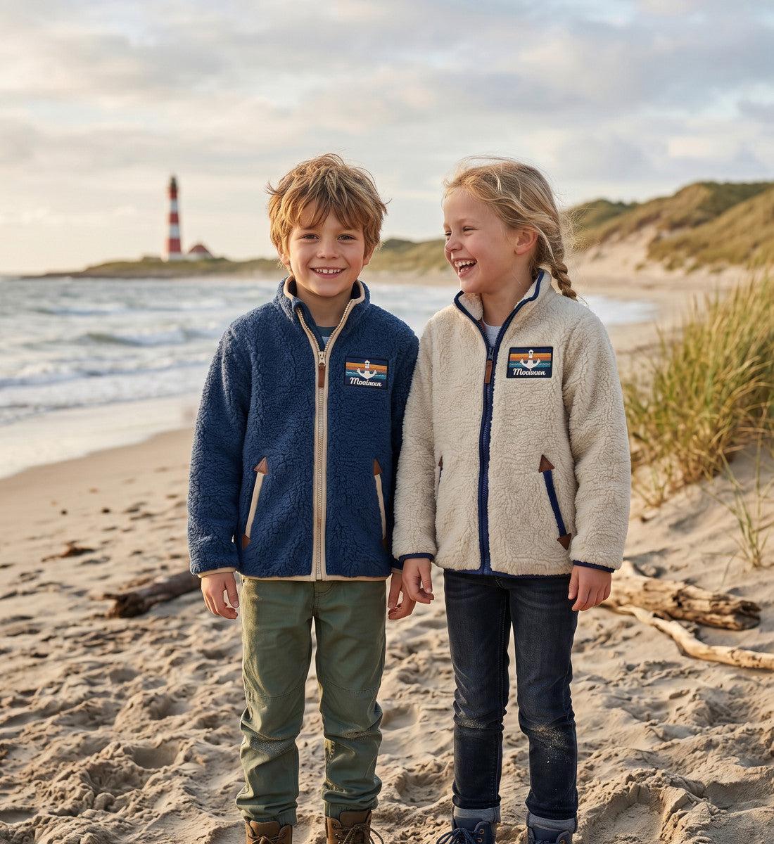 Klettwatt Patch · Kinder Premium Sherpa Jacke - Image 6