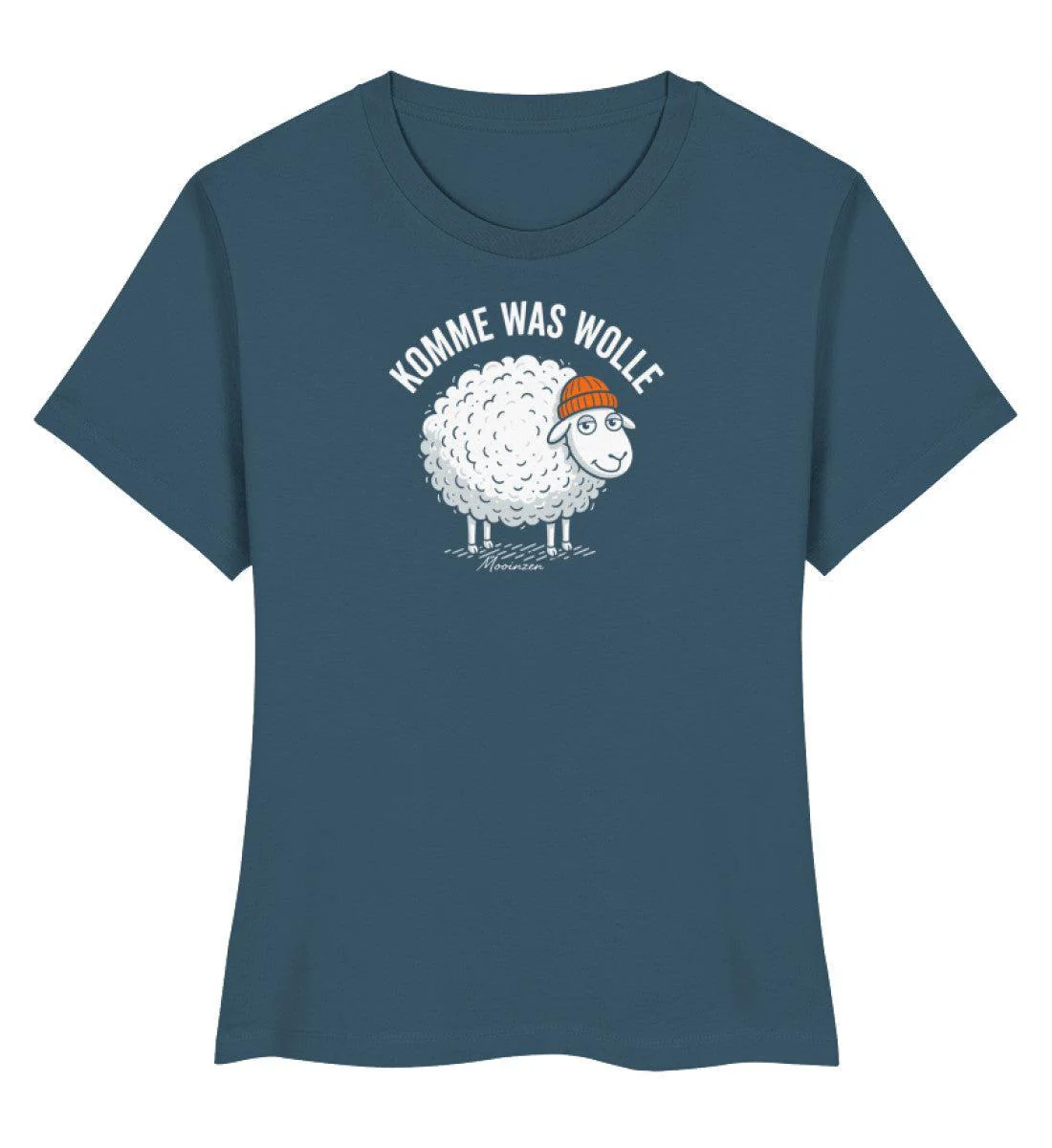 Komme was Wolle · Damen Premium Bio T-Shirt 2.0 - Image 4