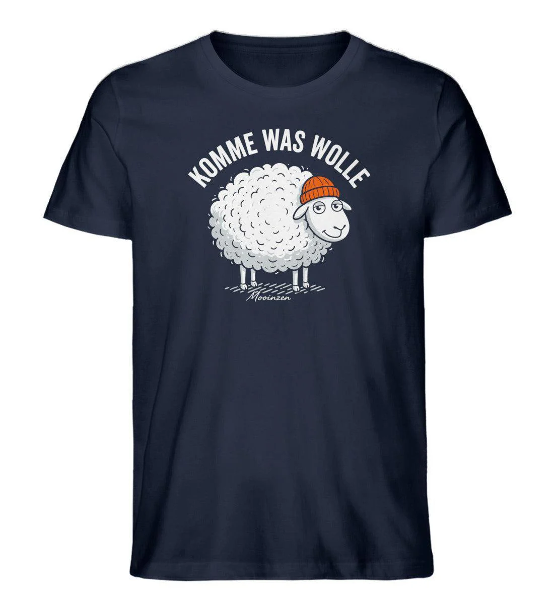 Komme was wolle · Herren Premium Bio T-Shirt - Image 2