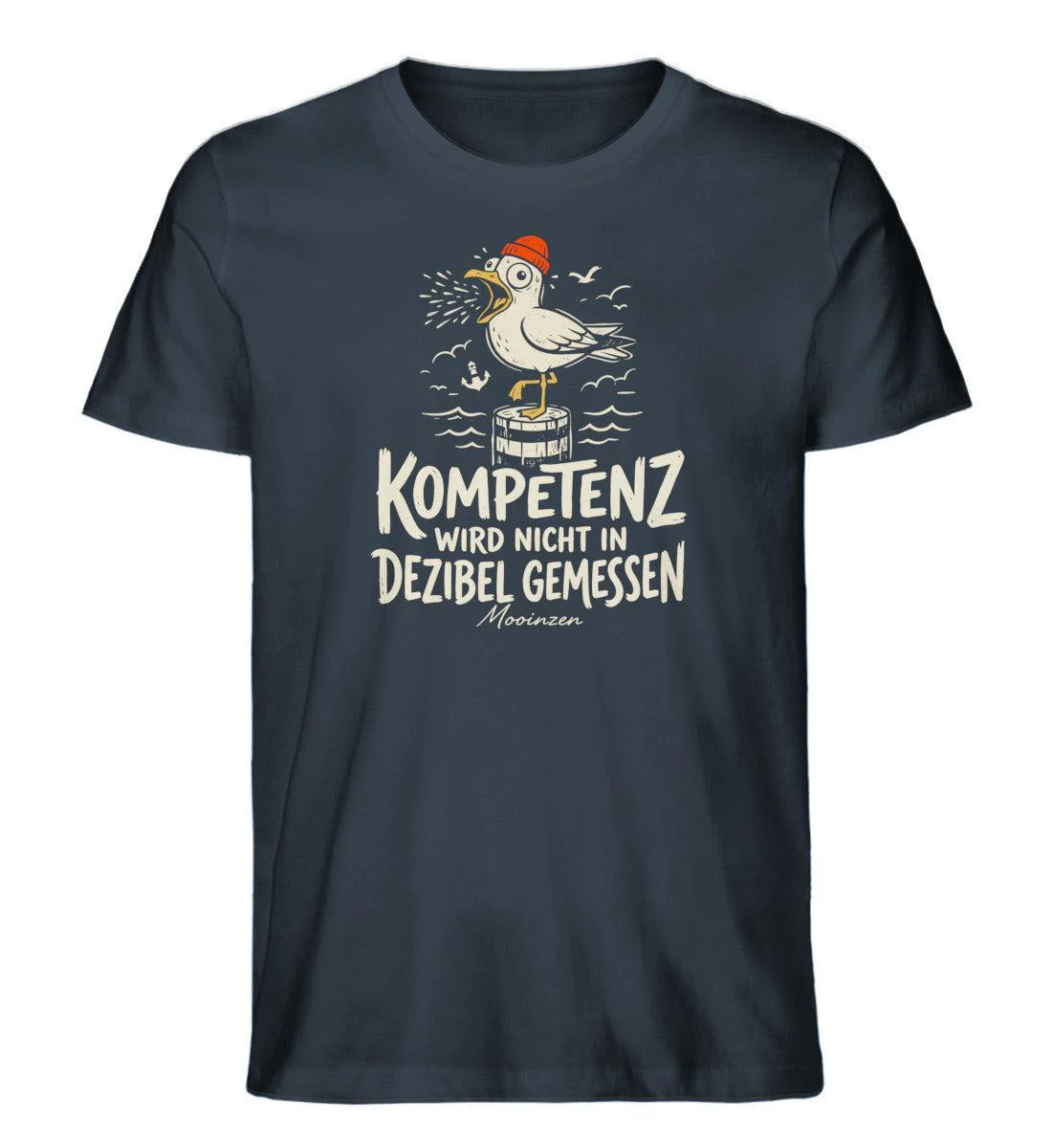Kompetenz wird nicht in Dezibel gemessen · Herren Premium Bio T-Shirt - Image 5