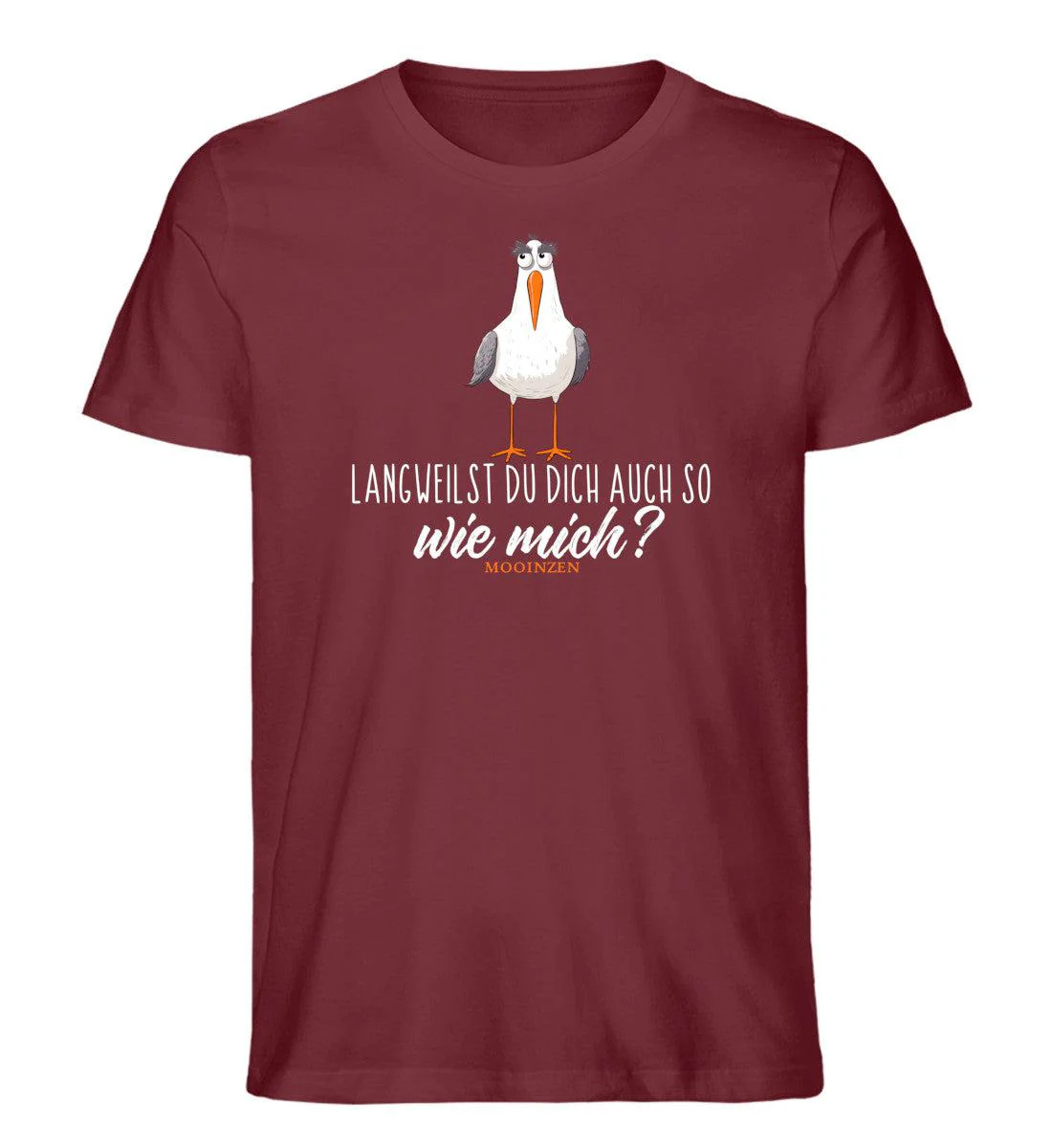 Langweilst du dich auch so wie mich? · Herren Premium Bio T-Shirt - Image 4
