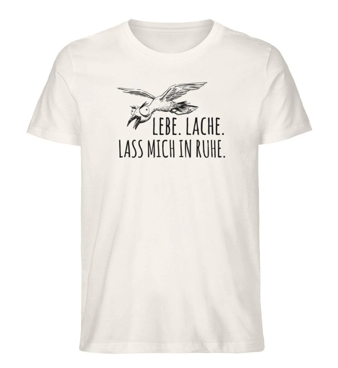 Lebe Lache Lass mich in ruhe · Herren Premium Bio T-Shirt - Image 2