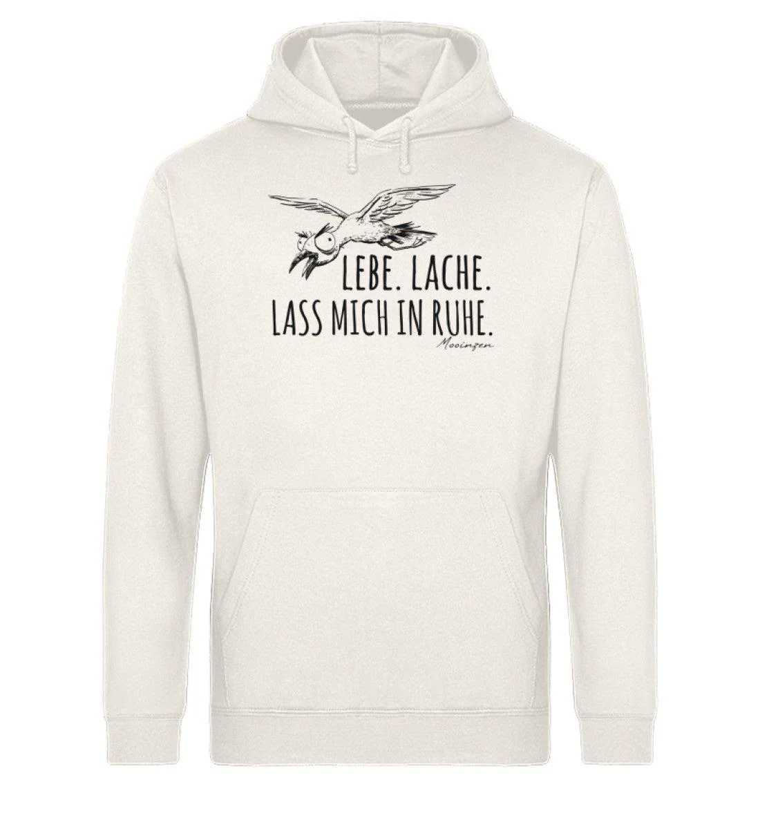 Lebe Lache Lass mich in Ruhe · Unisex Bio Hoodie