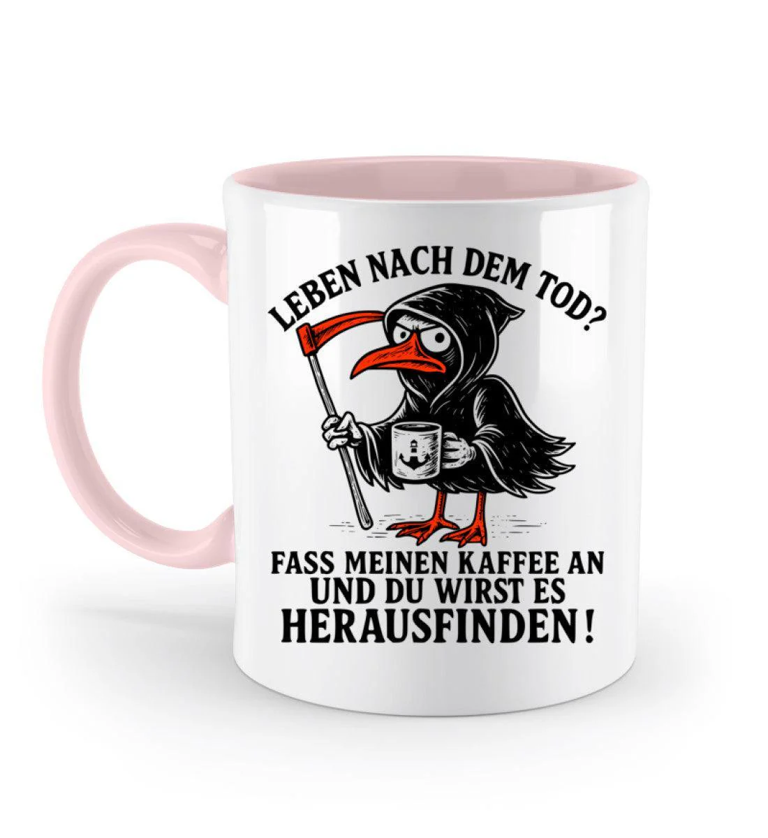 Leben nach dem Tod? Kaffee · Keramiktasse Zweifarbig - Image 7
