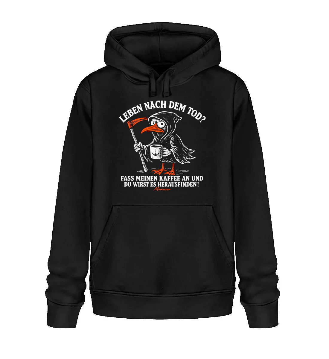 Leben nach dem Tod? Kaffee · Unisex Bio Hoodie