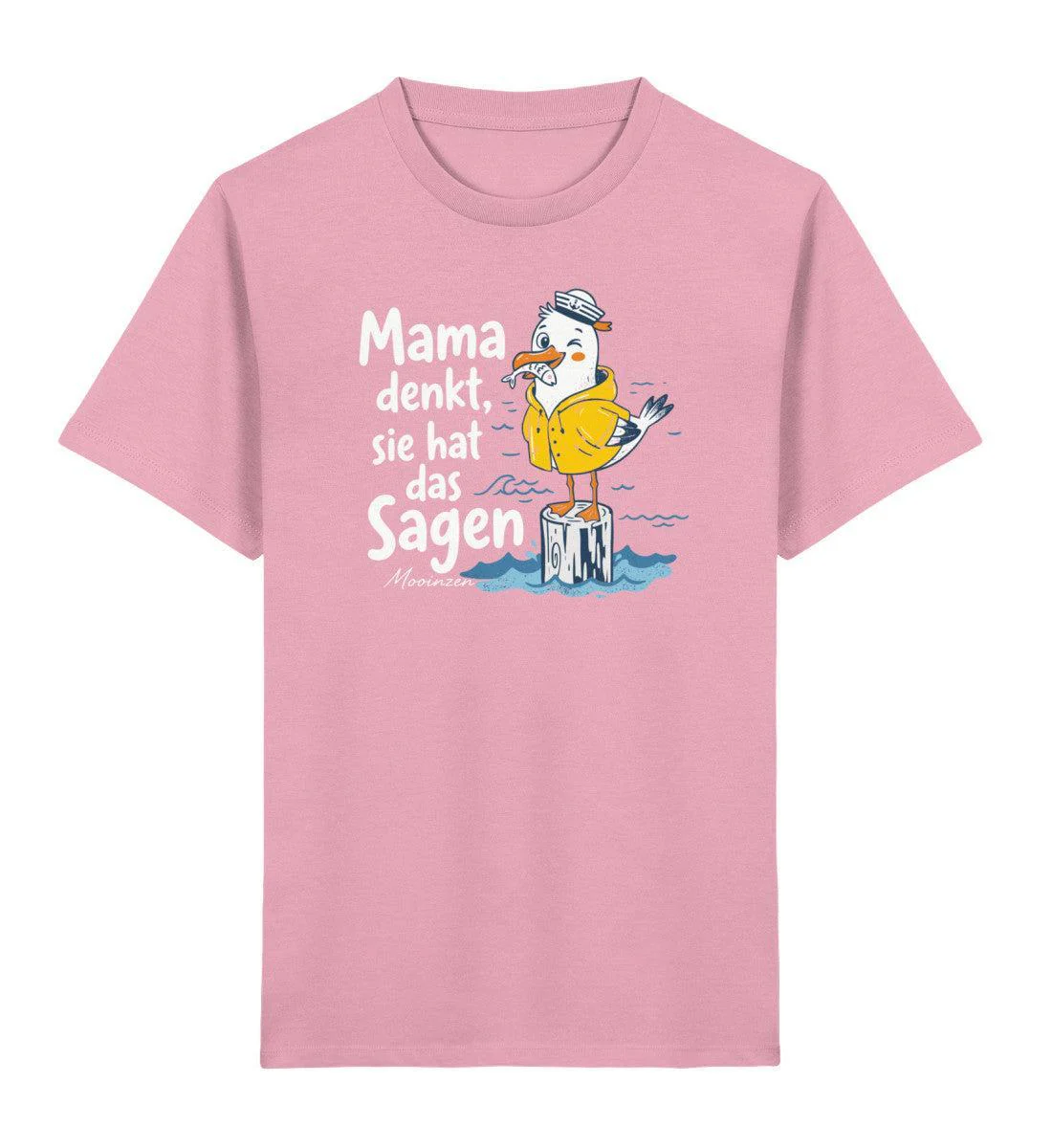 Mama denkt sie hat das Sagen · Kinder Premium Bio T-Shirt - Image 5