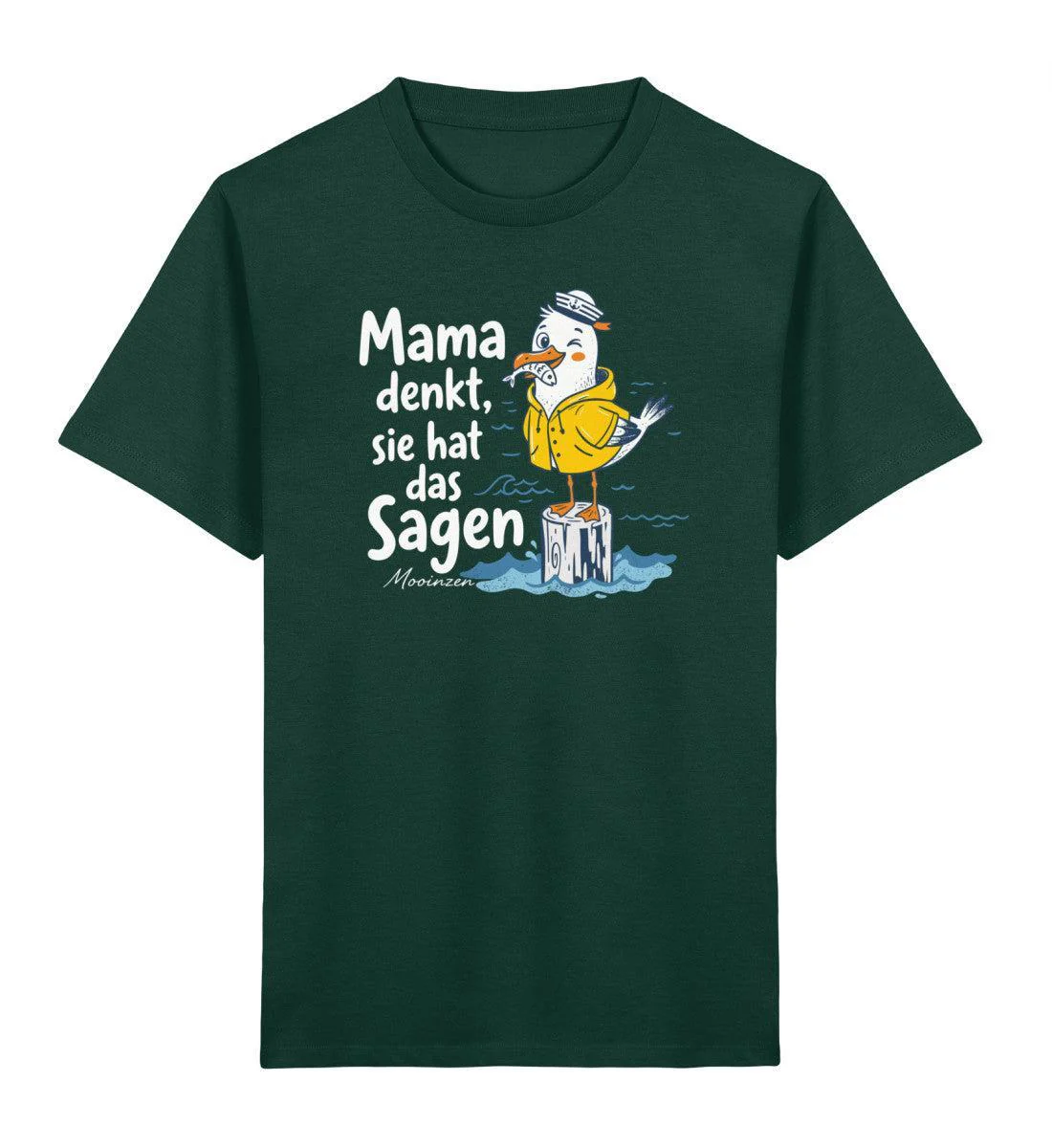 Mama denkt sie hat das Sagen · Kinder Premium Bio T-Shirt - Image 6
