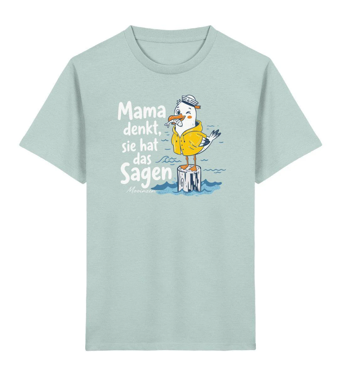Mama denkt sie hat das Sagen · Kinder Premium Bio T-Shirt - Image 7