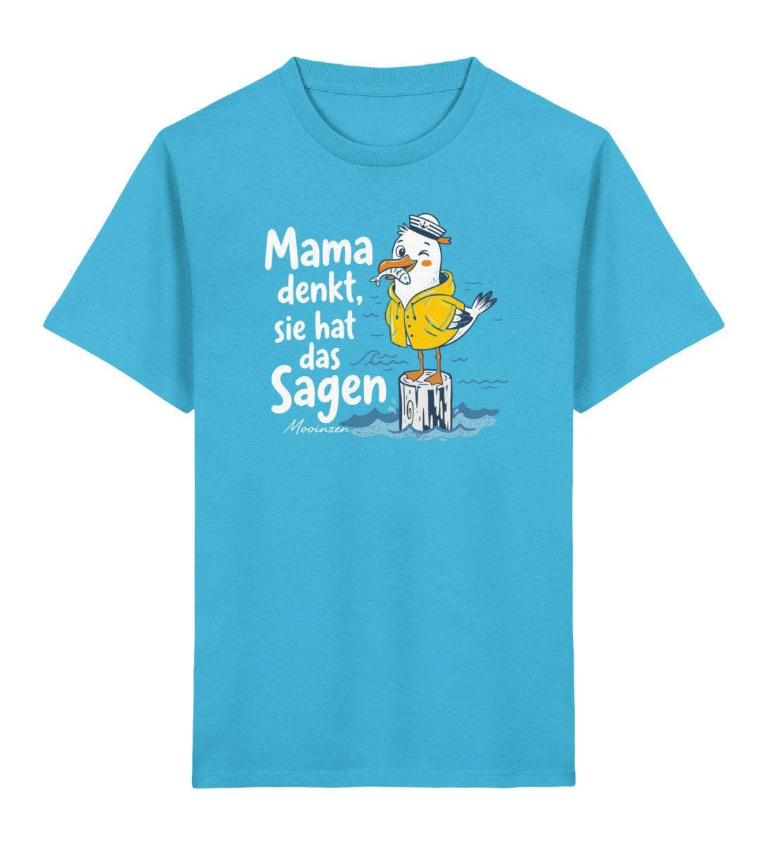 Mama denkt sie hat das Sagen · Kinder Premium Bio T-Shirt - Image 8