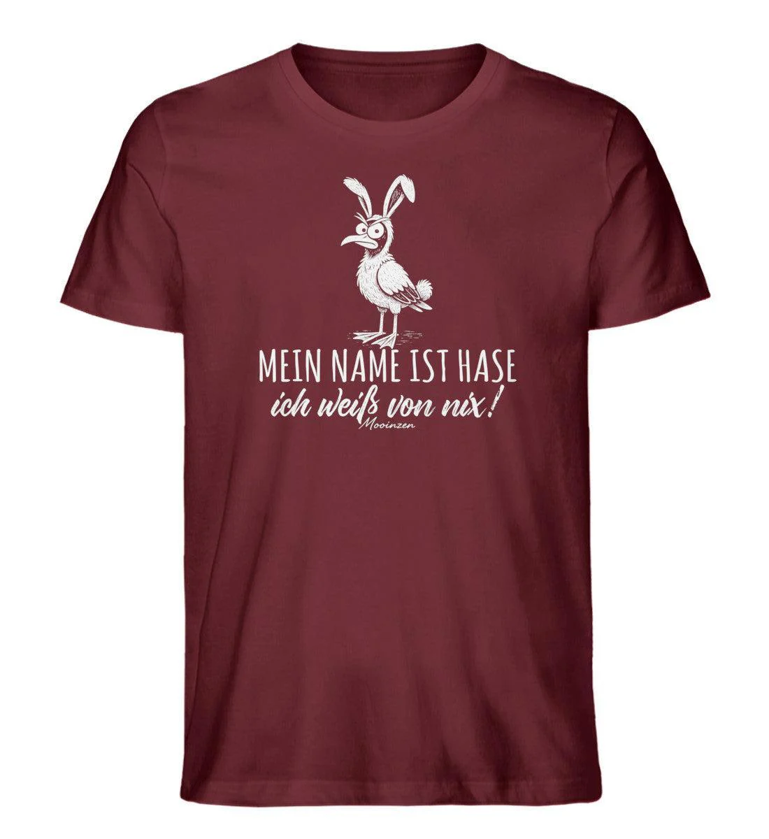 Mein Name ist Hase ich weiß von nix · Herren Premium Bio T-Shirt - Image 5