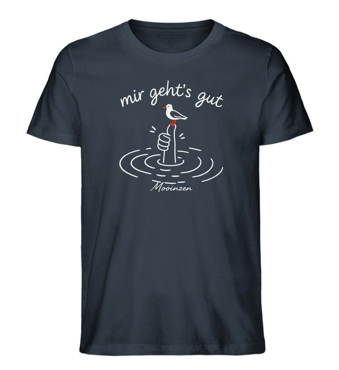mir geht's gut · Herren Premium Bio T-Shirt - Image 5
