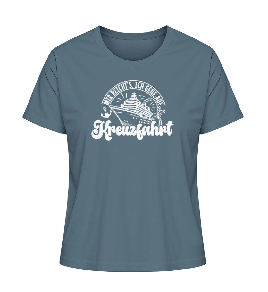 mir reichts ich gehe auf Kreuzfahrt · Damen Premium Bio T-Shirt 2.0 - Image 4