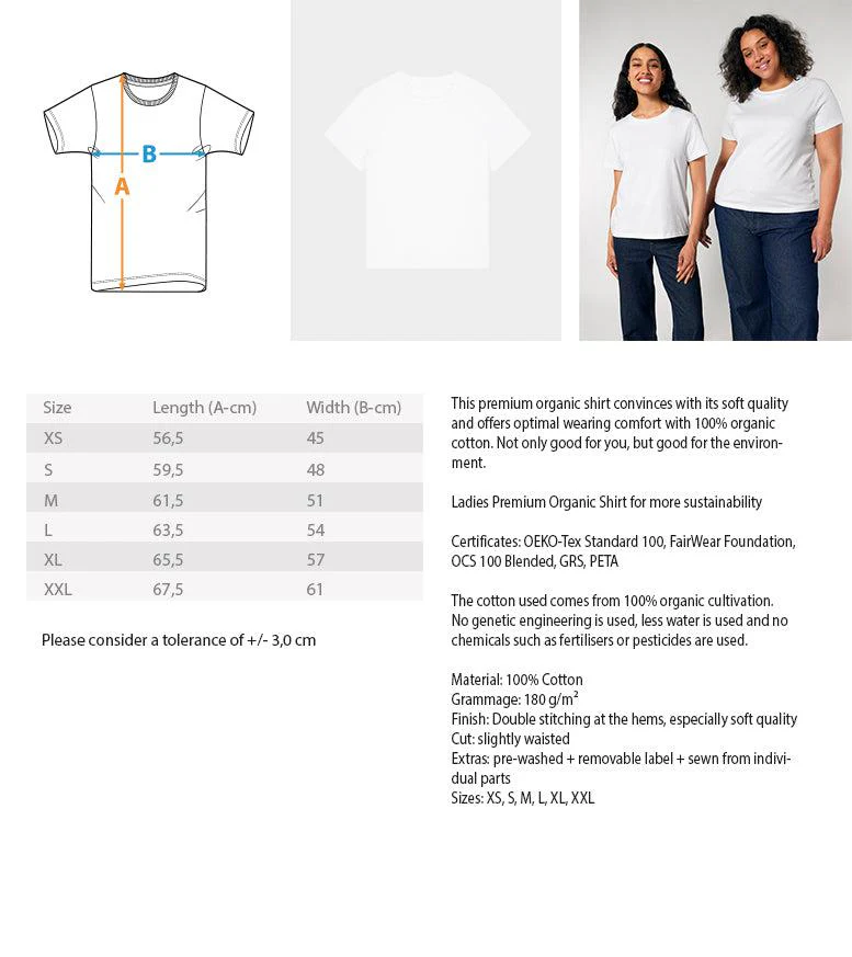 mir reichts ich gehe auf Kreuzfahrt · Damen Premium Bio T-Shirt 2.0 - Image 6