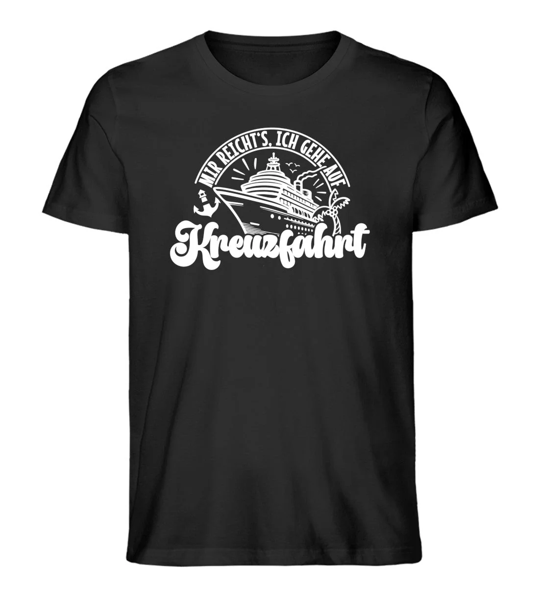 mir reichts ich gehe auf Kreuzfahrt · Herren Premium Bio T-Shirt