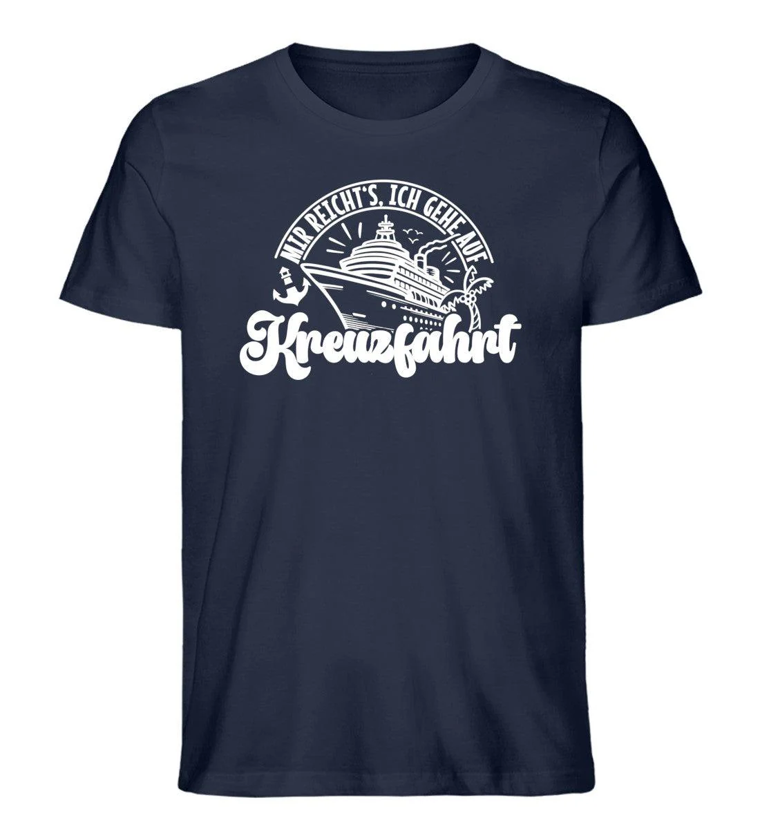 mir reichts ich gehe auf Kreuzfahrt · Herren Premium Bio T-Shirt - Image 2