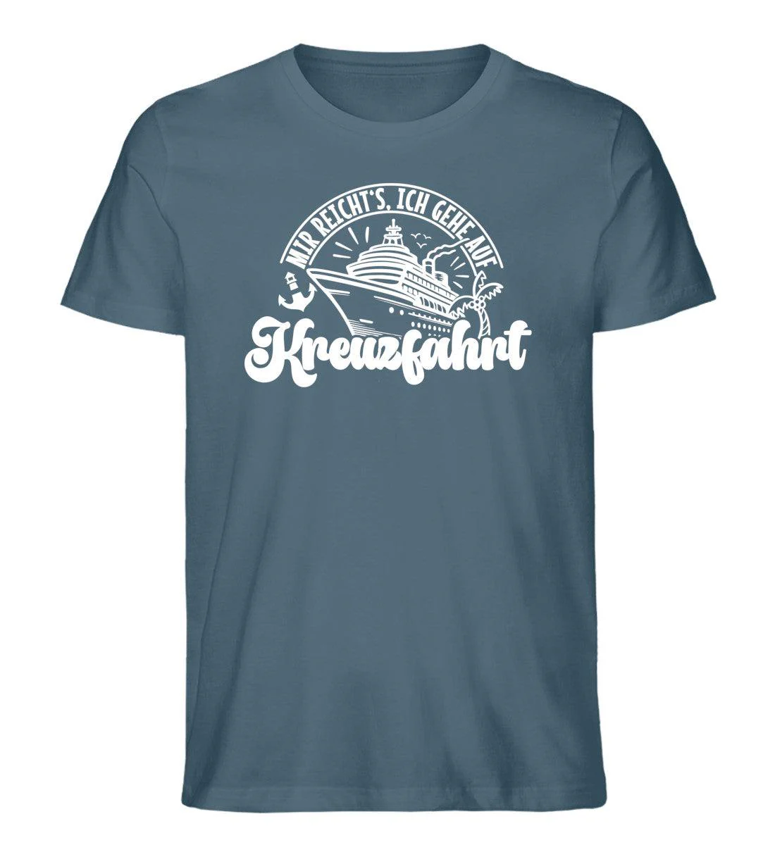 mir reichts ich gehe auf Kreuzfahrt · Herren Premium Bio T-Shirt - Image 3