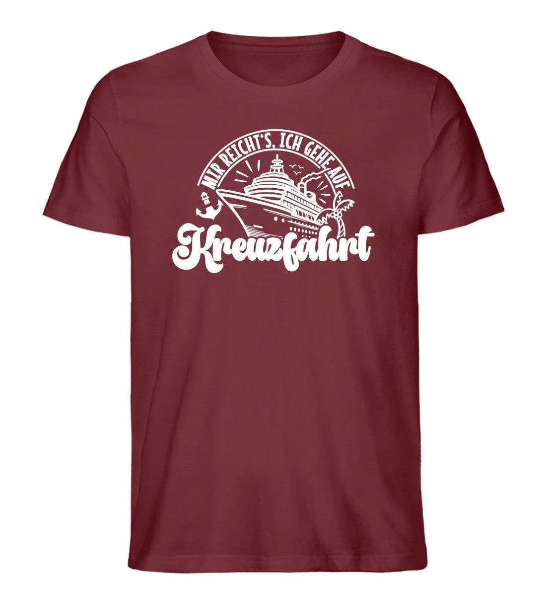 mir reichts ich gehe auf Kreuzfahrt · Herren Premium Bio T-Shirt - Image 4