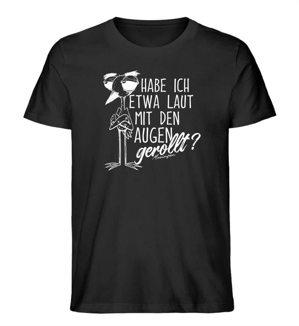 Mit den Augen gerollt  · Herren Premium Bio T-Shirt