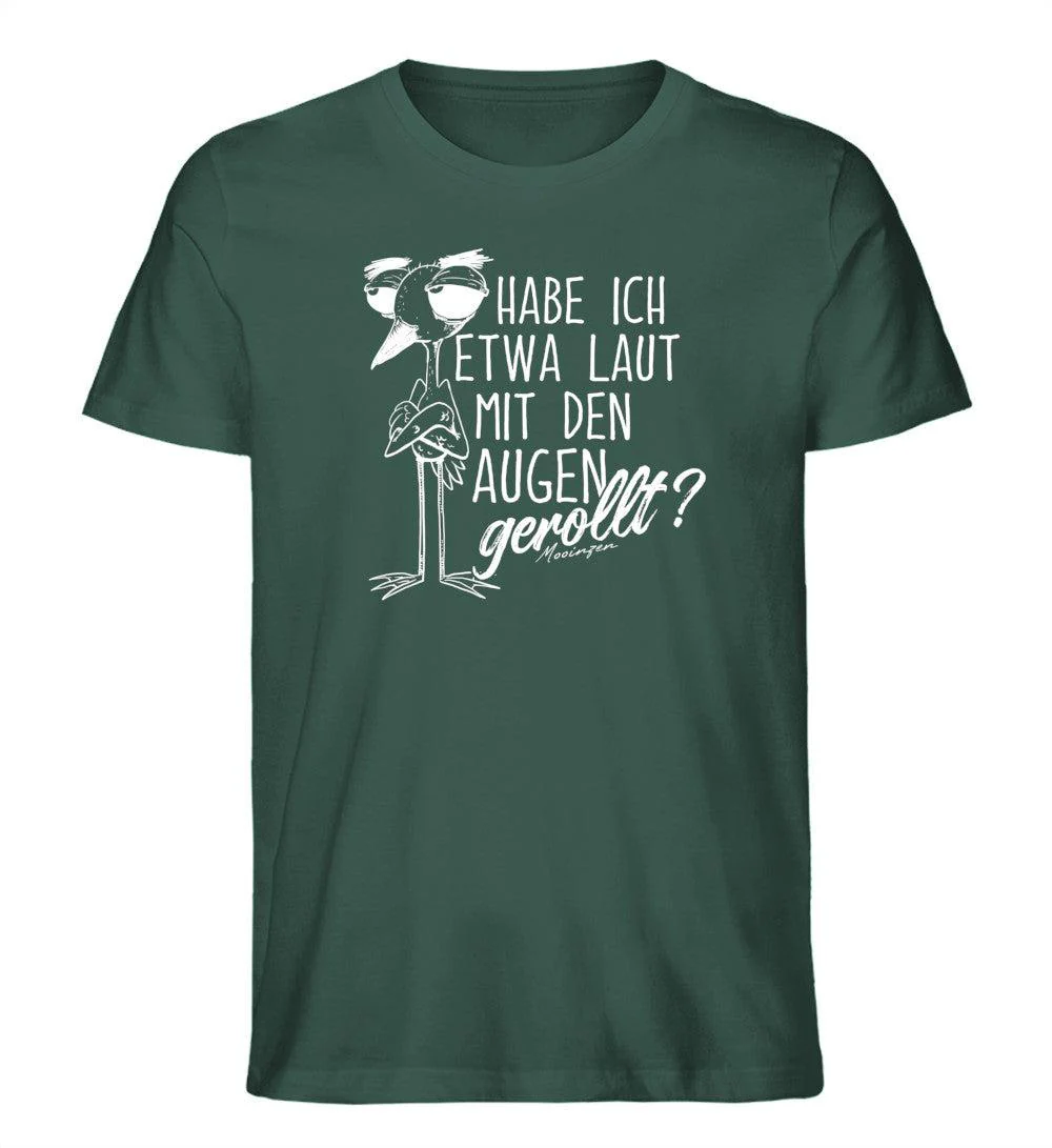 Mit den Augen gerollt  · Herren Premium Bio T-Shirt - Image 5