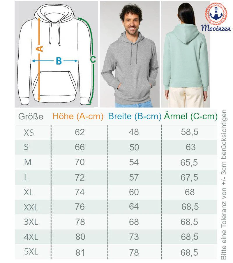 Moin Elemente · Unisex Bio Hoodie - Image 4