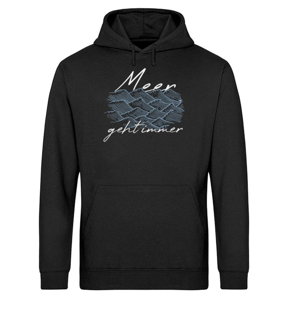 Meer geht immer · Unisex Bio Hoodie