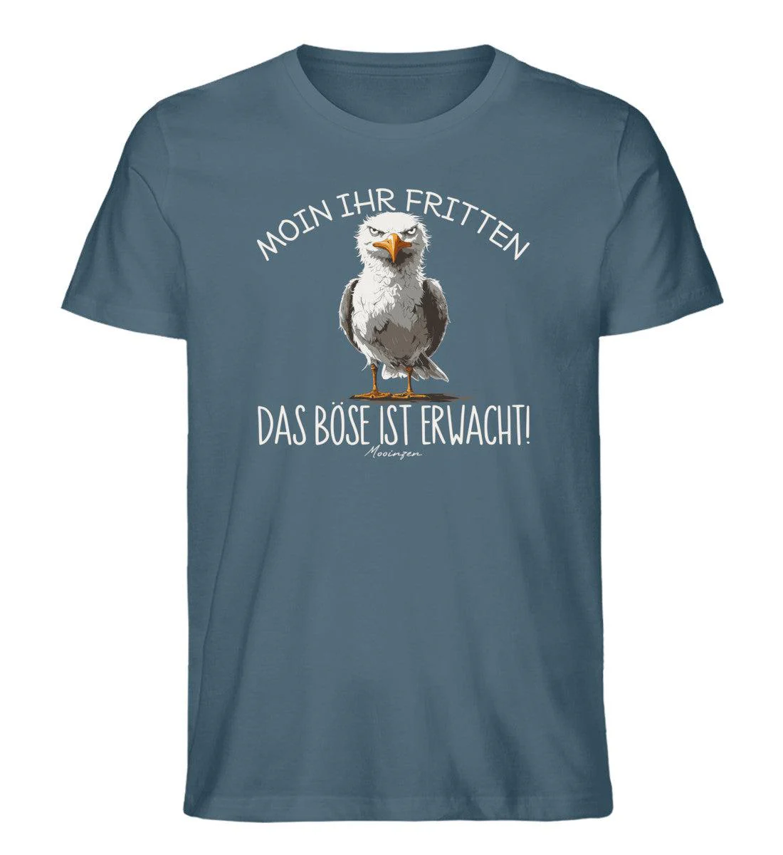 Moin ihr Fritten! · Herren Premium Bio T-Shirt - Image 3