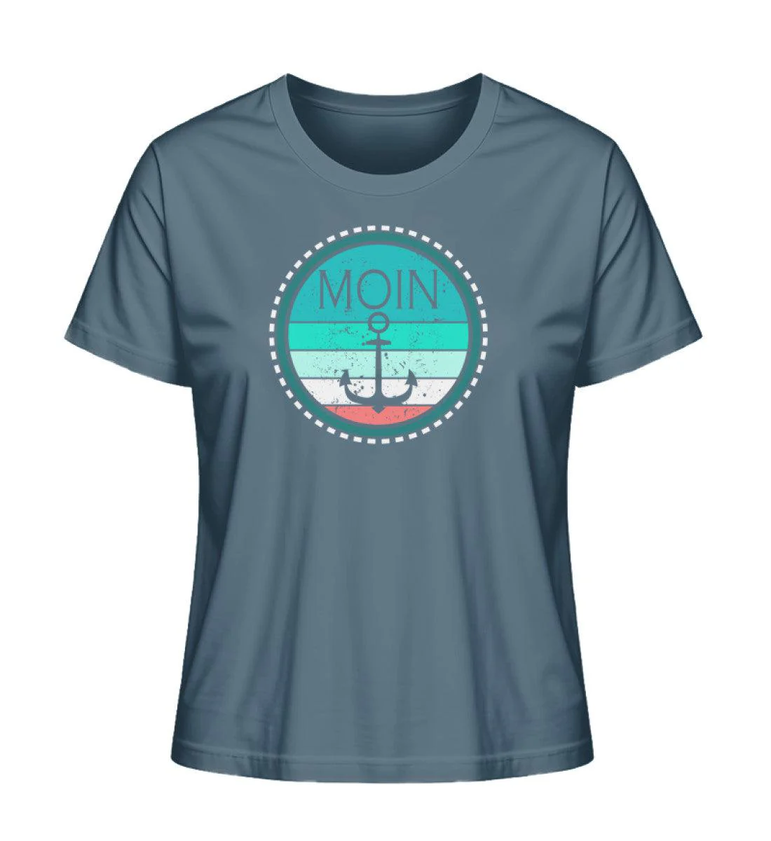 Moin Retro Grün · Damen Premium Bio T-Shirt 2.0 - Image 4