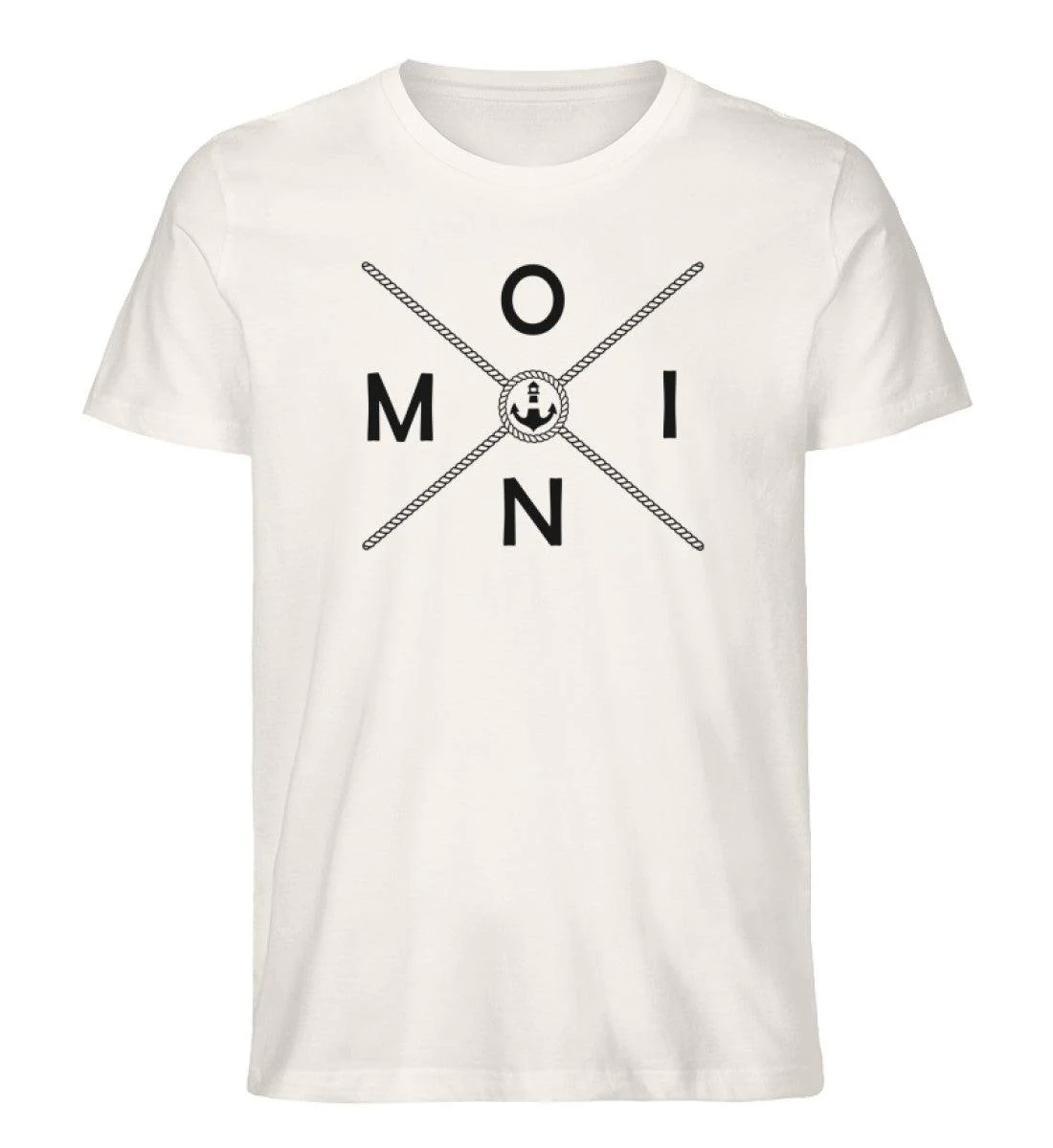 Moin Simple X Rope · Herren Premium Bio T-Shirt - Image 2