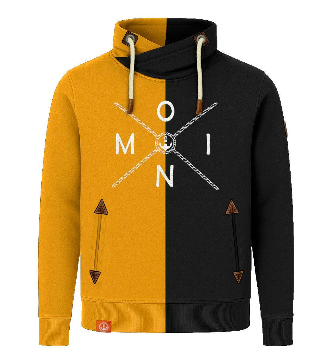 Moin Simple X · Unisex Bio Schalkragen Sweatshirt (ohne Kapuze) - Image 10