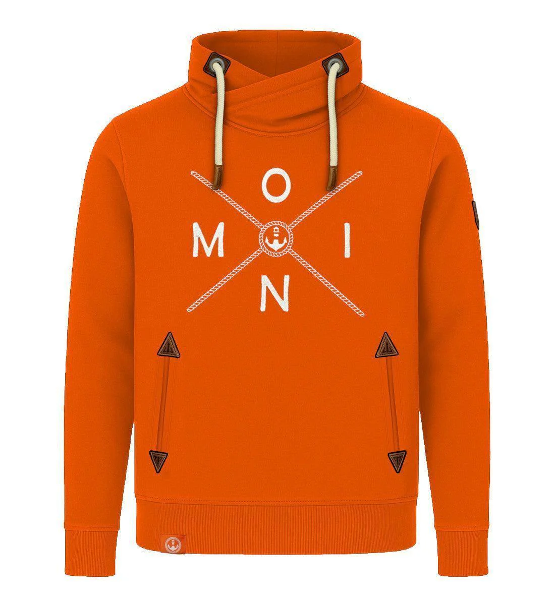Moin Simple X · Unisex Bio Schalkragen Sweatshirt (ohne Kapuze) - Image 3