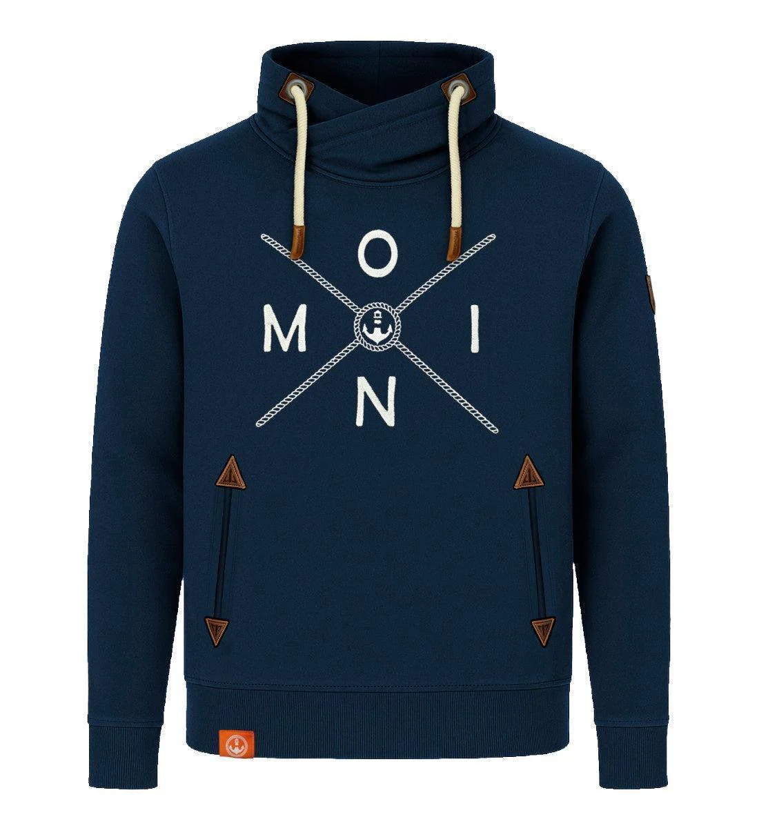 Moin Simple X · Unisex Bio Schalkragen Sweatshirt (ohne Kapuze) - Image 5