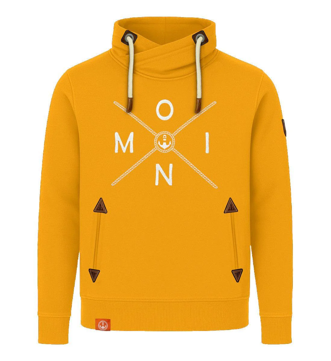 Moin Simple X · Unisex Bio Schalkragen Sweatshirt (ohne Kapuze) - Image 6